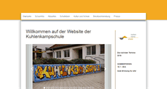 Desktop Screenshot of kuhlenkampschule.de